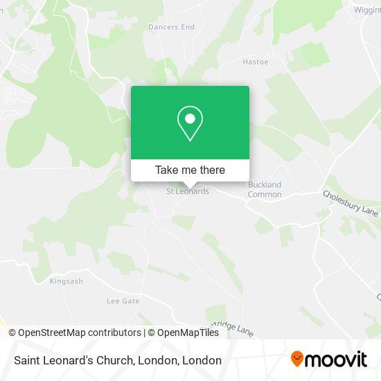 Saint Leonard's Church, London map