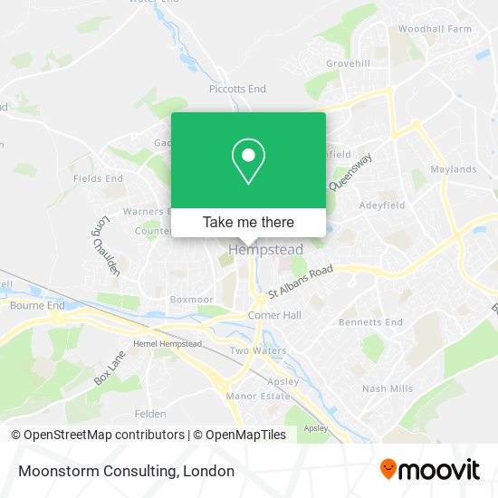 Moonstorm Consulting map