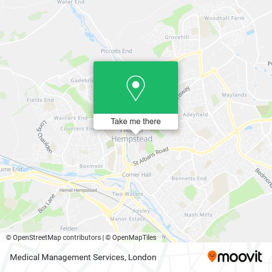 Medical Management Services map