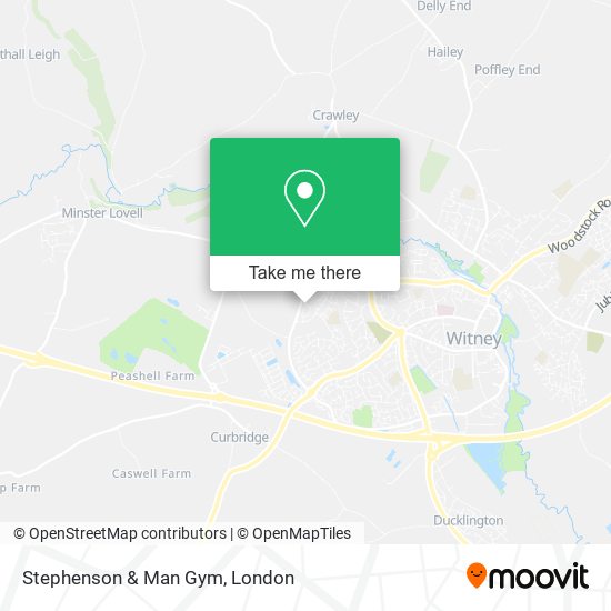 Stephenson & Man Gym map