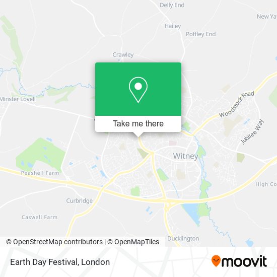 Earth Day Festival map