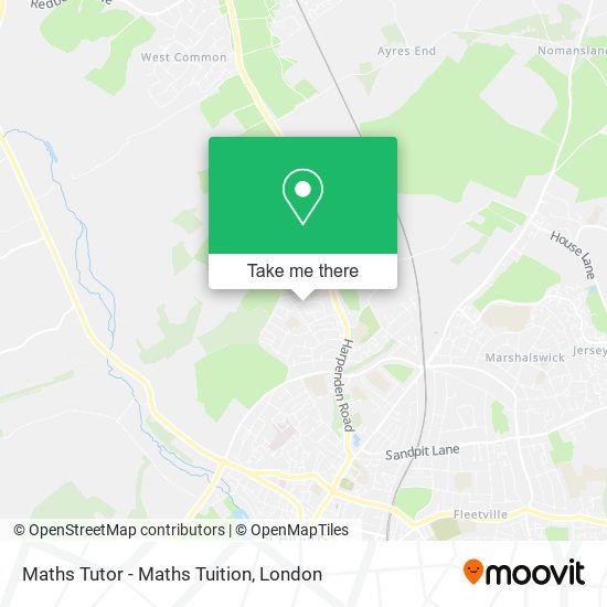 Maths Tutor - Maths Tuition map