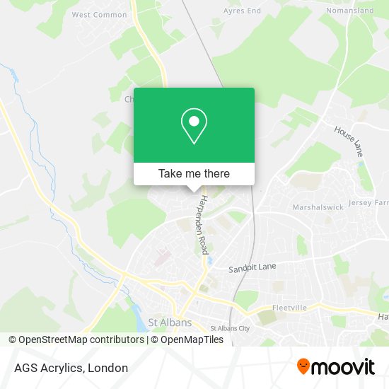 AGS Acrylics map