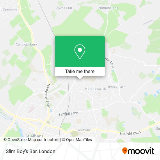 Slim Boy's Bar map