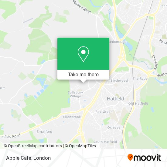 Apple Cafe map