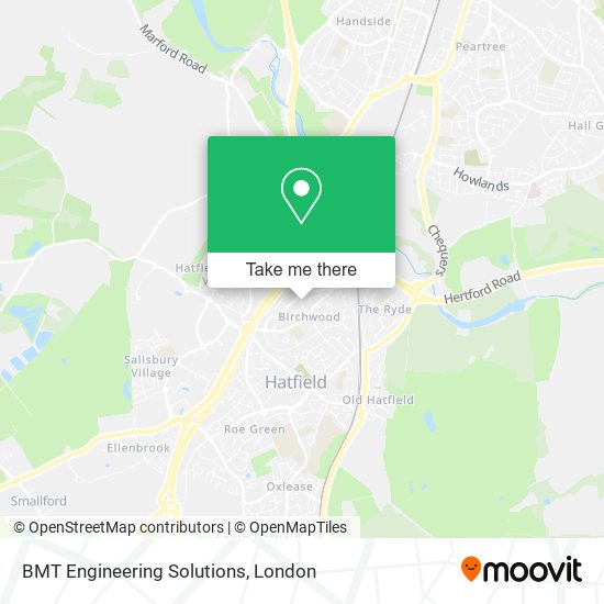 BMT Engineering Solutions map