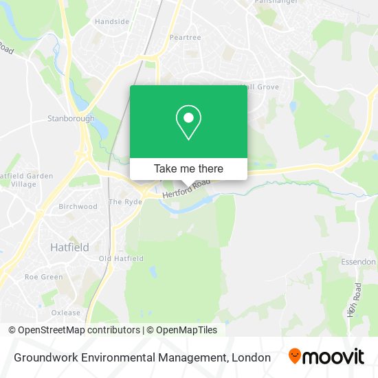 Groundwork Environmental Management map