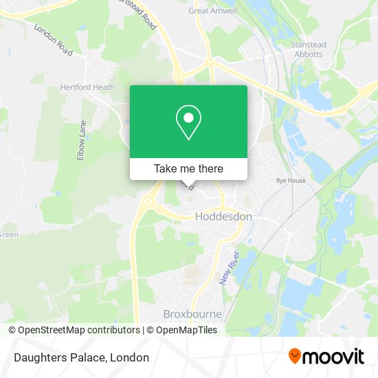 Daughters Palace map