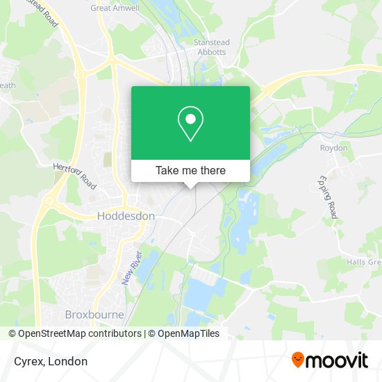 Cyrex map