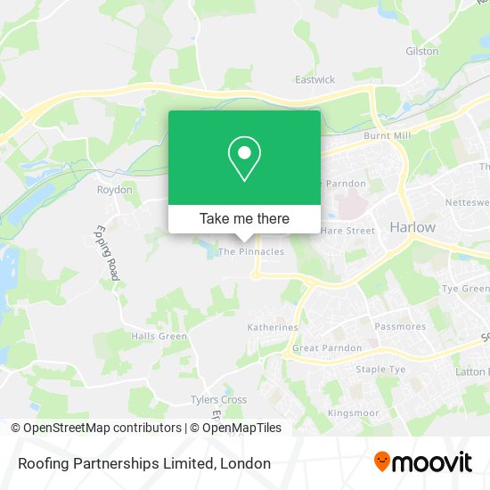 Roofing Partnerships Limited map