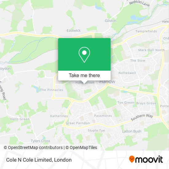 Cole N Cole Limited map