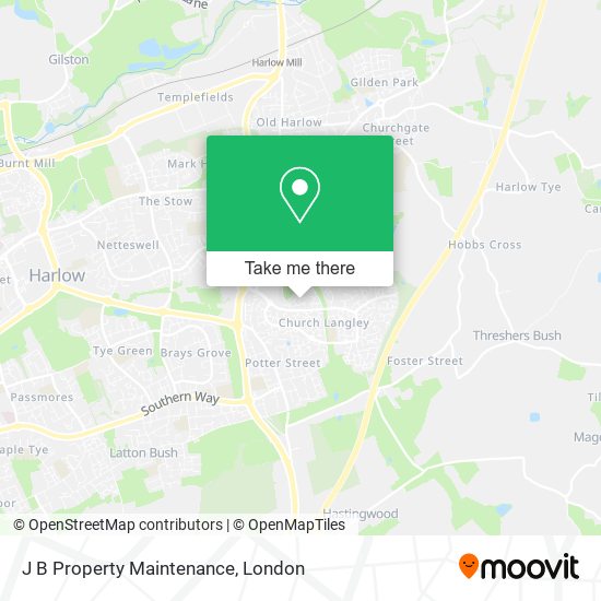 J B Property Maintenance map
