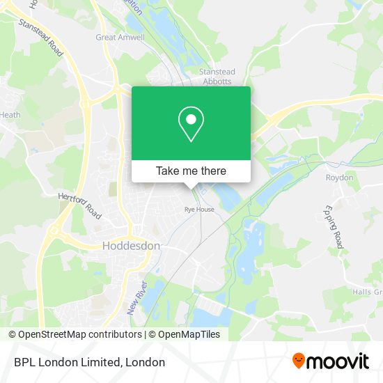BPL London Limited map