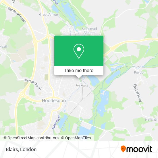 Blairs map