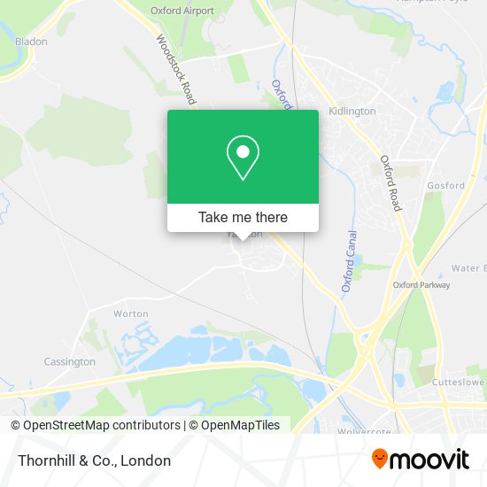 Thornhill & Co. map