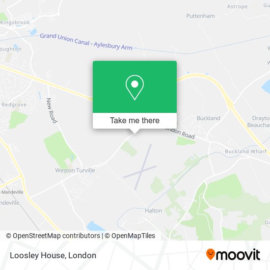 Loosley House map