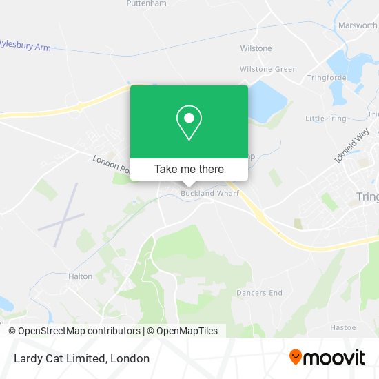 Lardy Cat Limited map