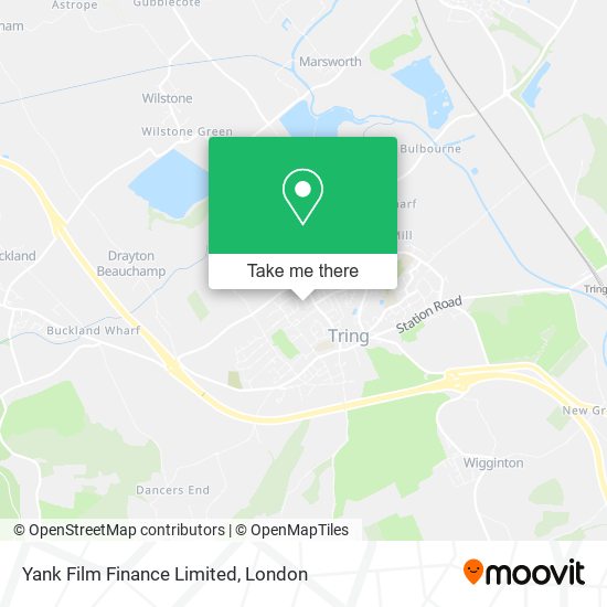 Yank Film Finance Limited map