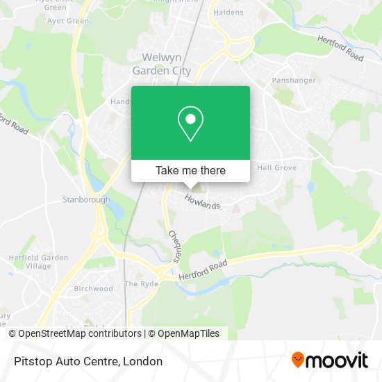 Pitstop Auto Centre map