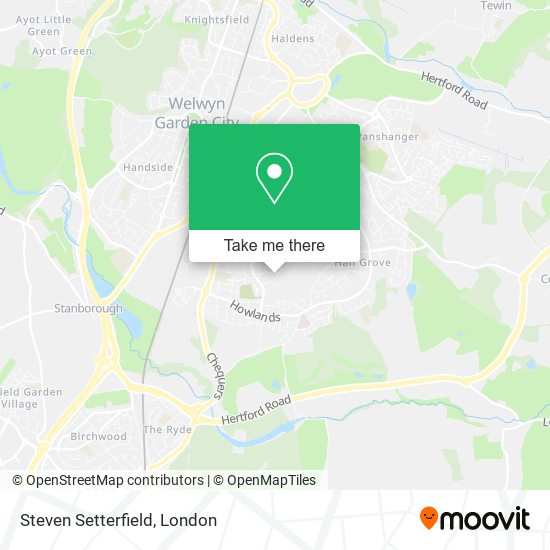 Steven Setterfield map