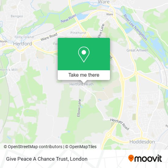 Give Peace A Chance Trust map