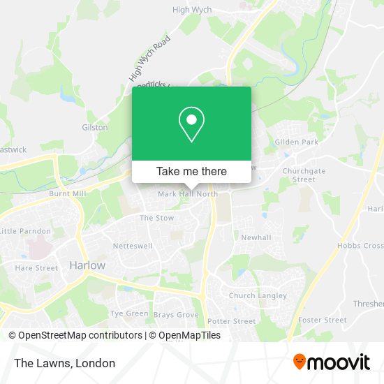 The Lawns map