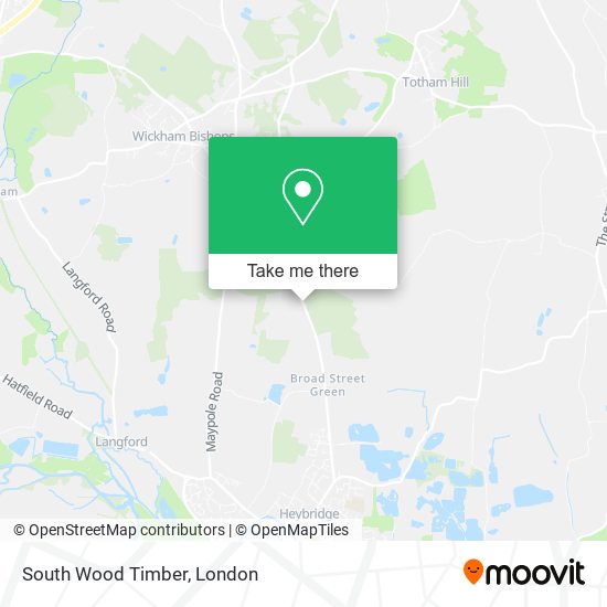 South Wood Timber map