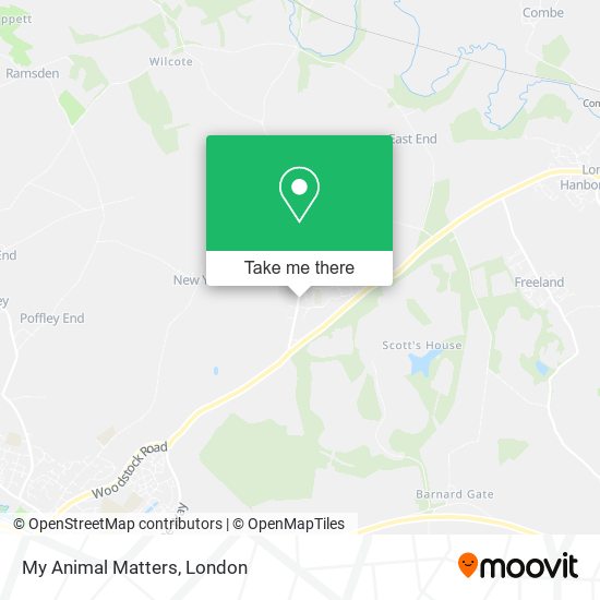 My Animal Matters map