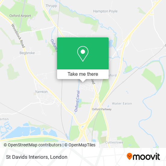 St Davids Interiors map