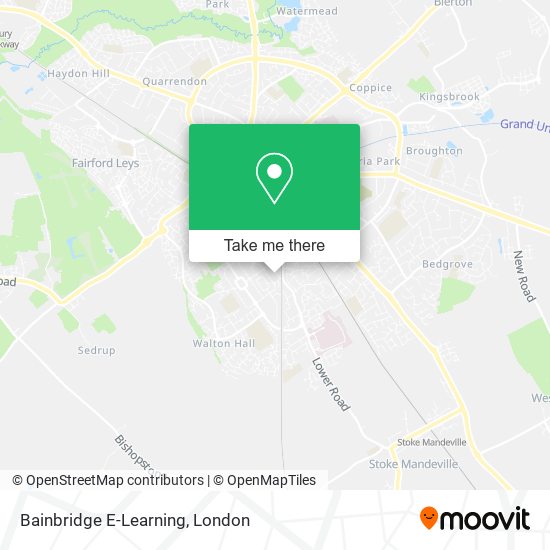 Bainbridge E-Learning map
