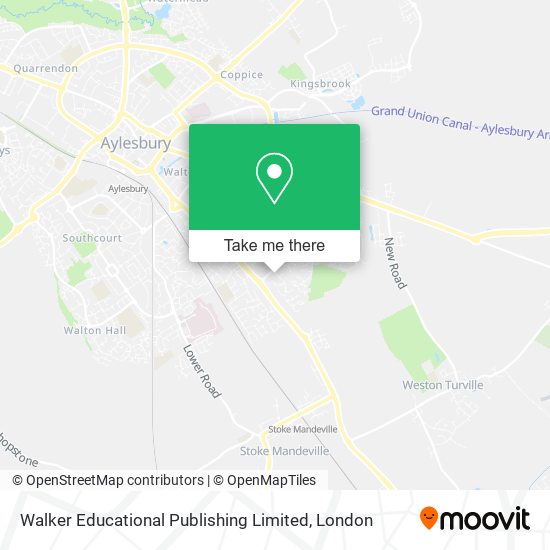 Walker Educational Publishing Limited map