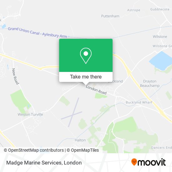 Madge Marine Services map