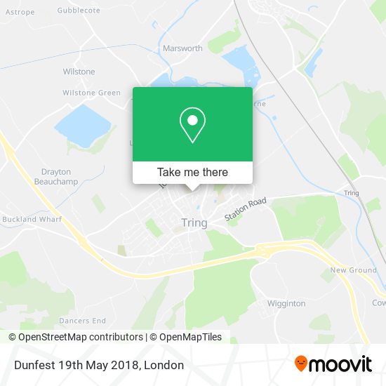 Dunfest 19th May 2018 map