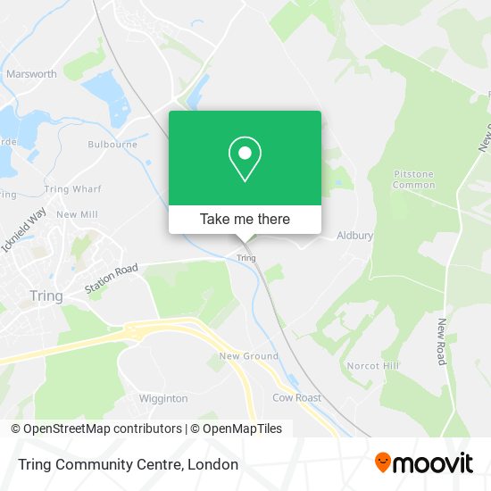 Tring Community Centre map
