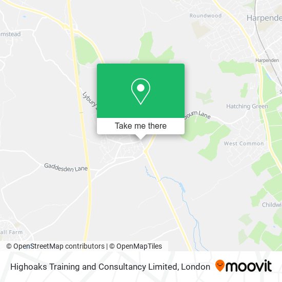 Highoaks Training and Consultancy Limited map