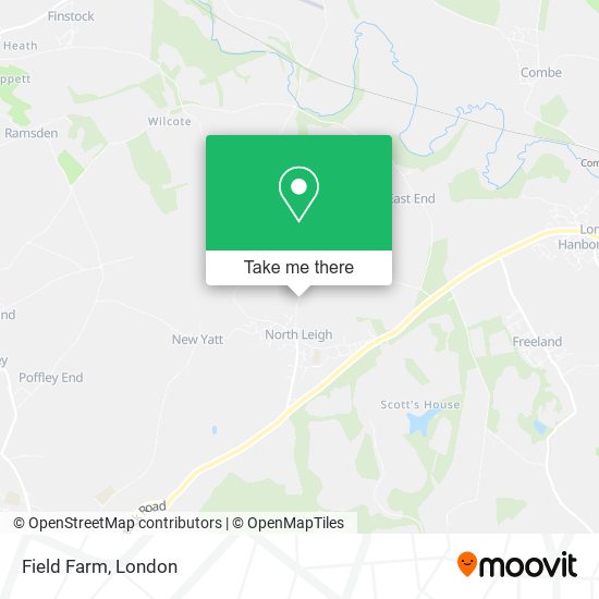 Field Farm map