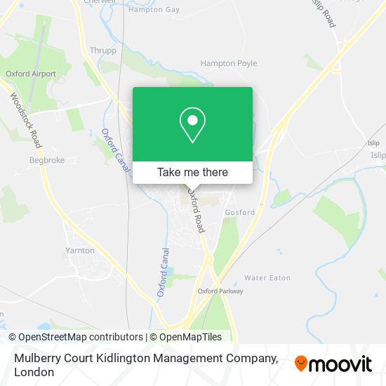 Mulberry Court Kidlington Management Company map