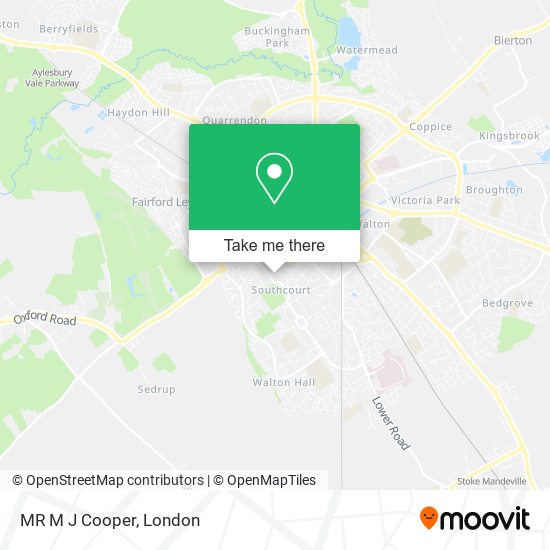 MR M J Cooper map