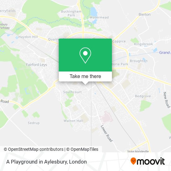 A Playground in Aylesbury map