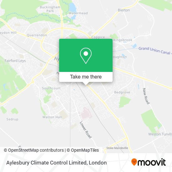 Aylesbury Climate Control Limited map