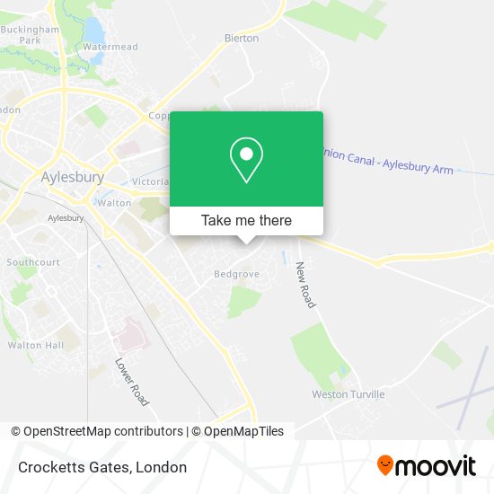 Crocketts Gates map