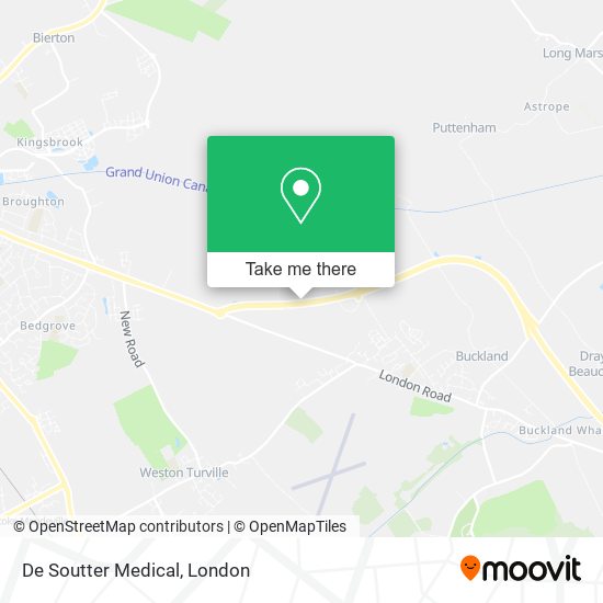 De Soutter Medical map