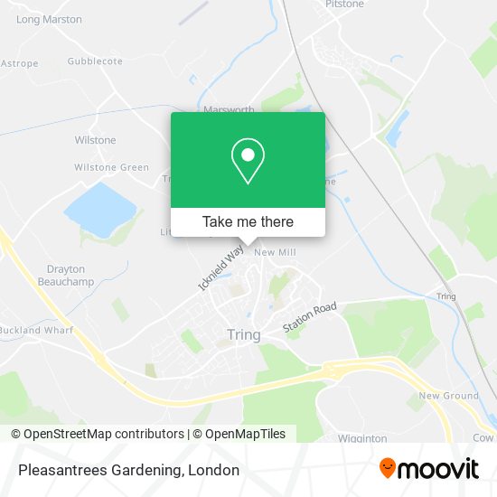 Pleasantrees Gardening map