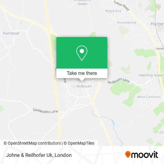 How To Get To Johne & Reilhofer Uk In Redbourn By Bus Or Train?