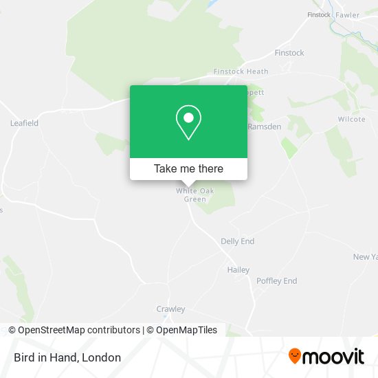 Bird in Hand map