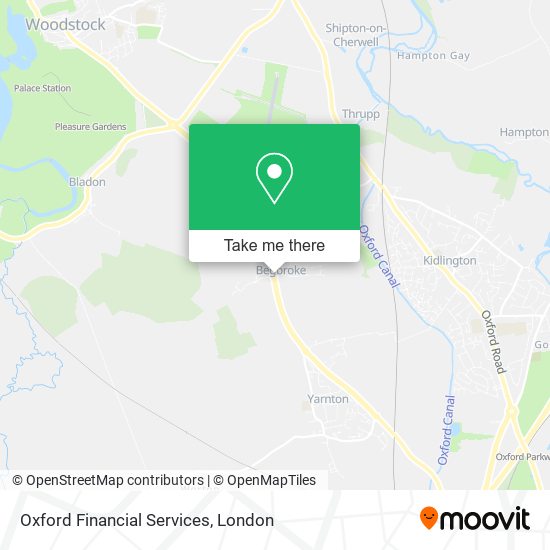 Oxford Financial Services map