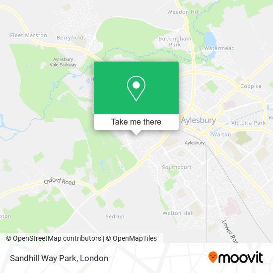 Sandhill Way Park map