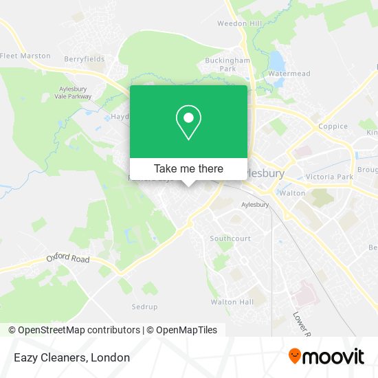 Eazy Cleaners map