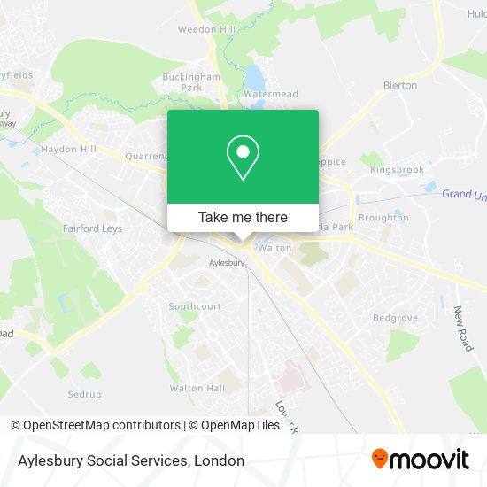Aylesbury Social Services map