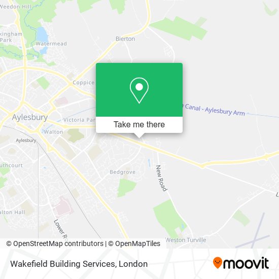 Wakefield Building Services map
